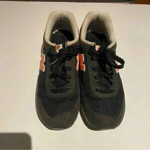 New Balance Black & Orange Shoes